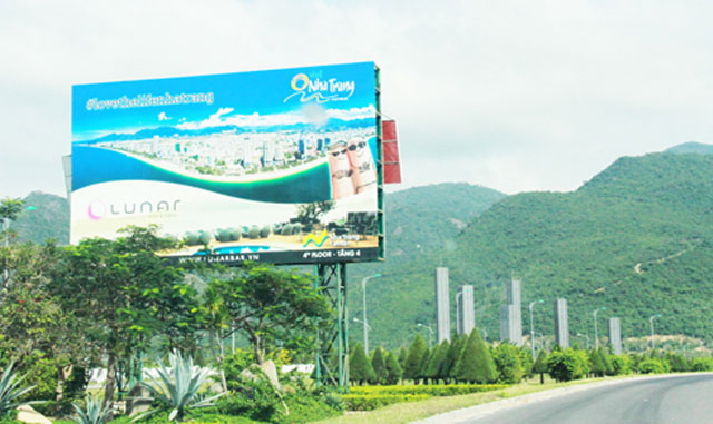 Thiết kế in hiflex khổ lớn quảng cáo ngoài trời tại Bình Thuận