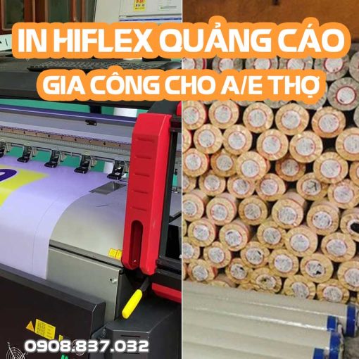 In Kỹ Thuật Số bao gồm các in trên rất nhiều chất liệu khác nhau